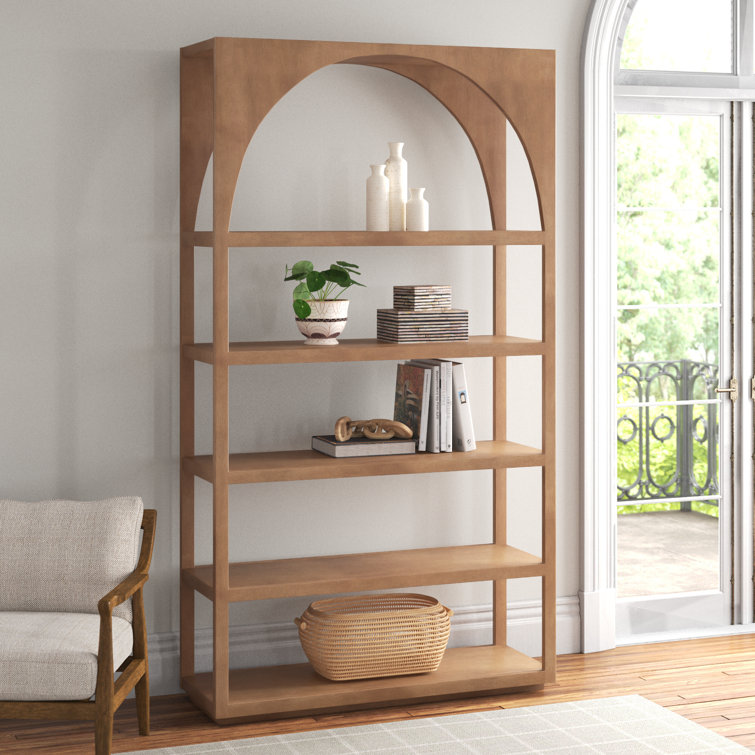 Bloomdale Wide Etagere Bookcase Joss Main